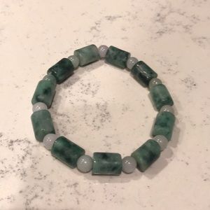 Grade A Natural Jade Beads Bracelet